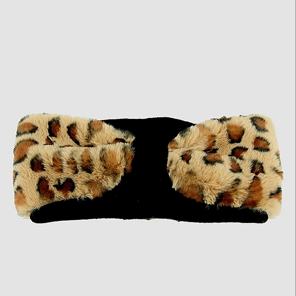 Pretty Fur Leopard Headband! - Picture 1 of 1